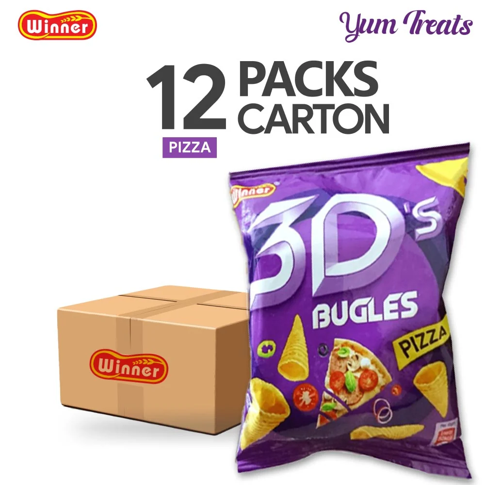 3DS RS.20 BUGLE PIZZA FLV CHIPS 48PCS/BOX
